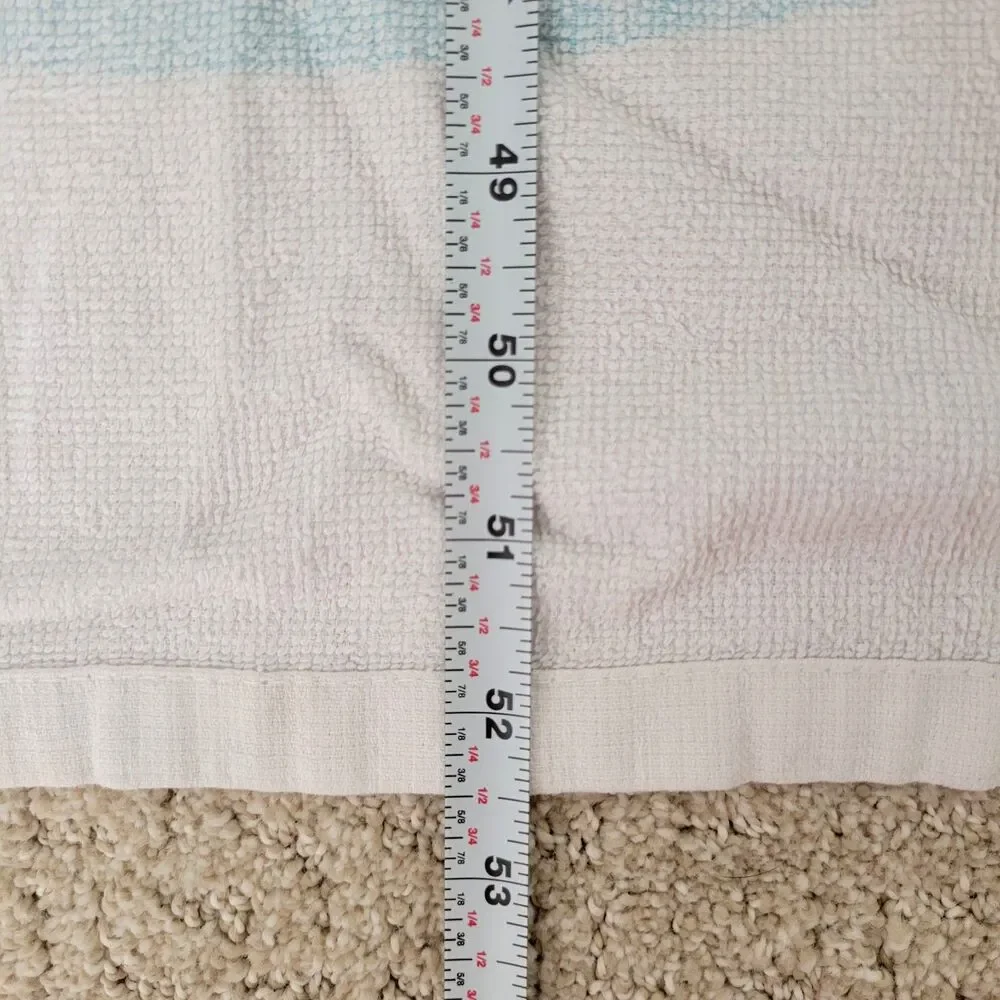Vintage Y2K Mattel Barbie Beach Bath Towel Summer 2000 Boat Fish 90s Retro 28x52